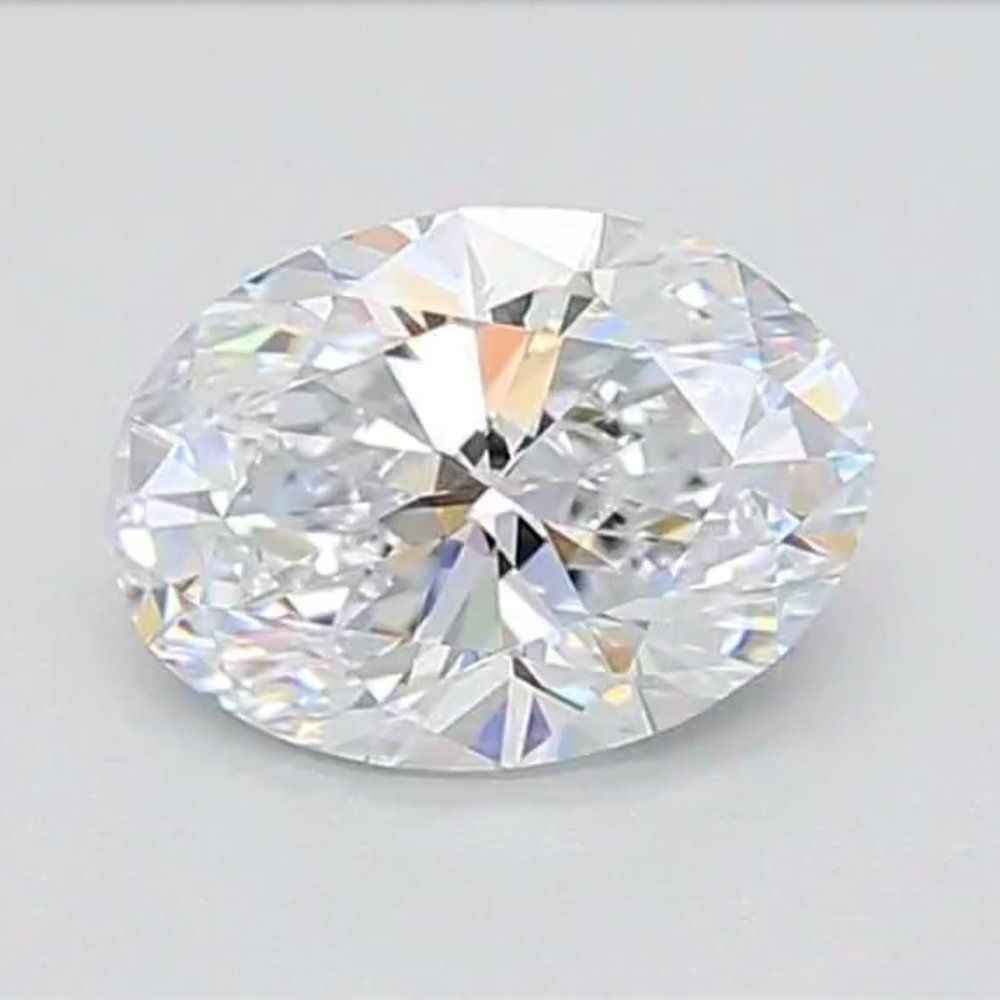 IGI Certified Oval 1.01ct E VVS2 EX EX None Lab Grown Diamond